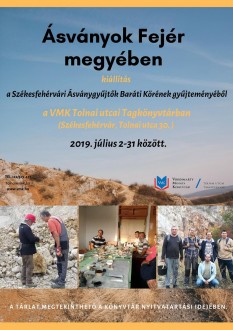 Ásványok Fejér megyében - kiállítás nyílik a Tolnai utcai Tagkönyvtárban